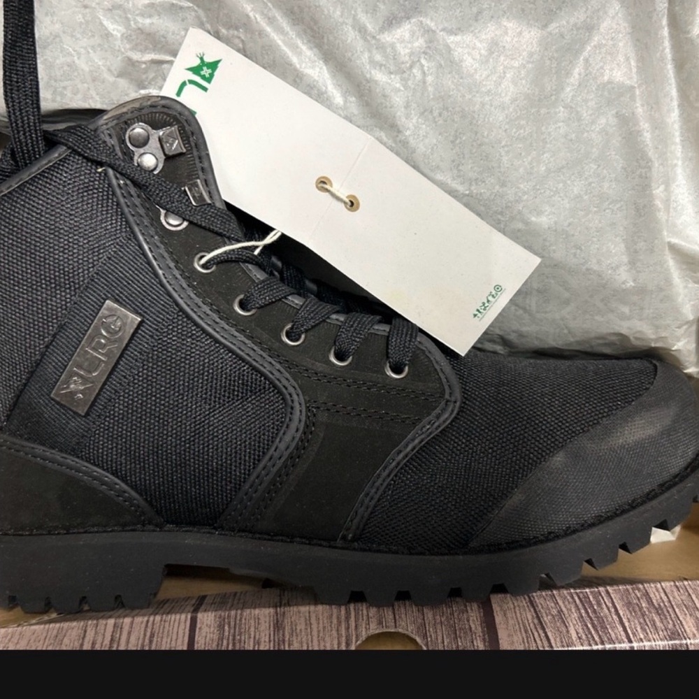 Lugz Black Lace-Up Boots